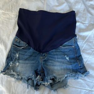 Pink Blush Jean Shorts